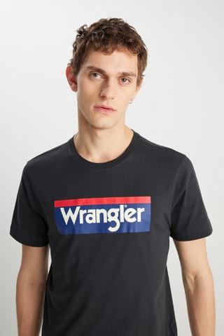 T-shirt regular - Zwart