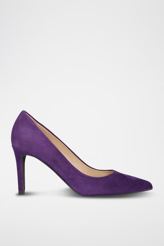 Escarpins en cuir - Violet