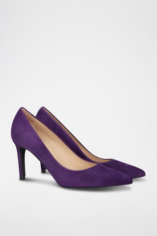 Escarpins en cuir - Violet