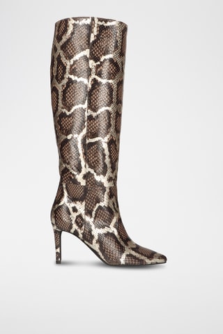 Bottes en cuir - Marron