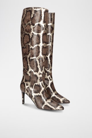 Bottes en cuir - Marron