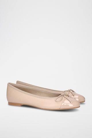 Ballerines en cuir - Beige