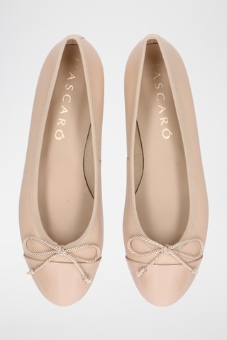 Ballerines en cuir - Beige