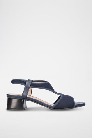 Sandales à talons - Bleu marine