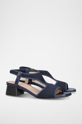 Sandales à talons - Bleu marine