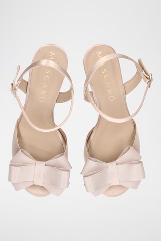 Sandales à talons - Beige