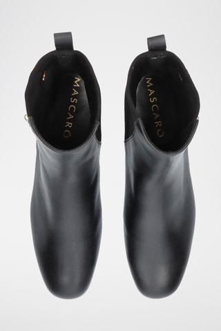 Bottines en cuir - Noir