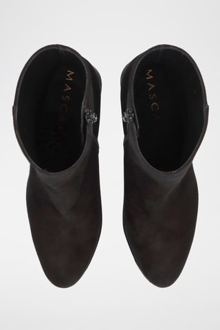 Bottines en cuir - Noir