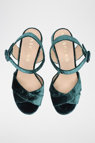 Sandales à talons - Vert