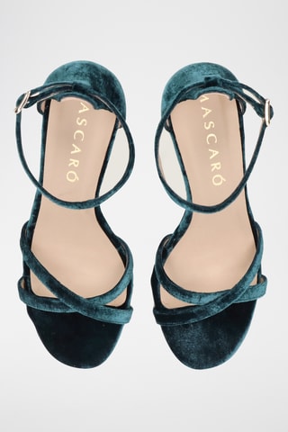 Sandales à talons - Vert