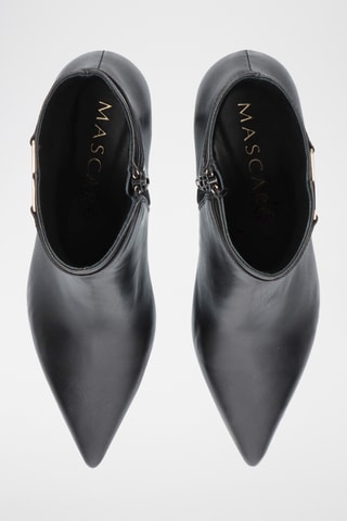 Bottines en cuir - Noir