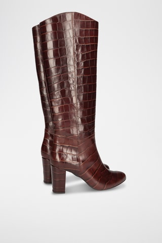 Bottes en cuir - Marron