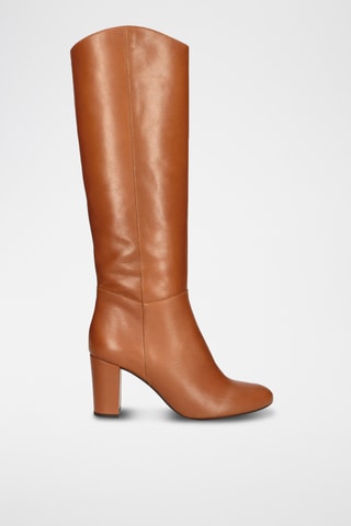 Bottes en cuir - Marron
