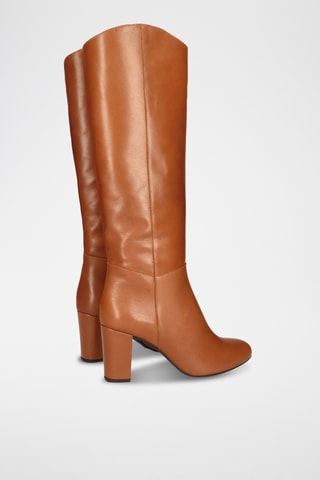 Bottes en cuir - Marron