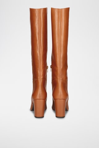 Bottes en cuir - Marron