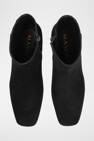 Bottines en cuir - Noir