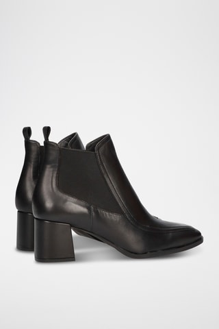 Bottines Chelsea en cuir - Noir