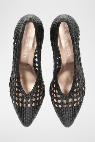 Escarpins en cuir - Noir