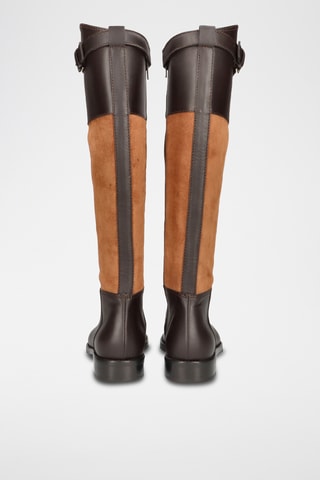 Bottes en cuir - Marron