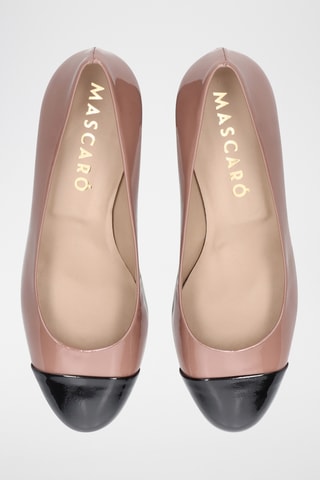 Escarpins en cuir verni - Rose