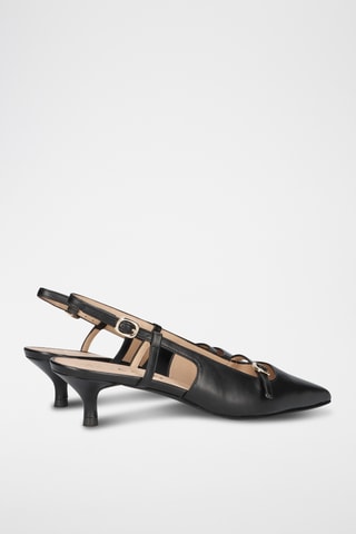 Escarpins en cuir - Noir