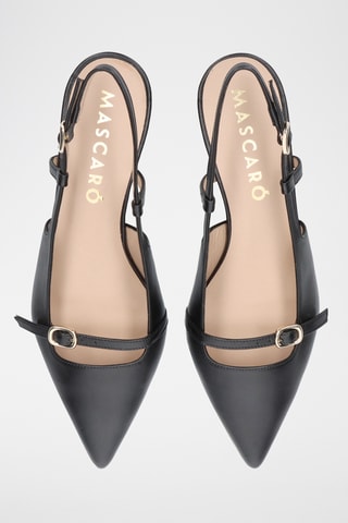 Escarpins en cuir - Noir