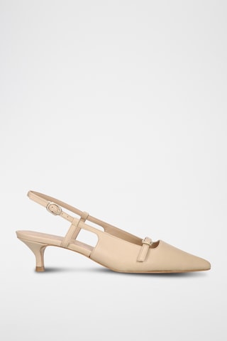 Escarpins en cuir - Beige