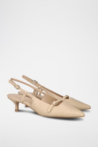 Escarpins en cuir - Beige