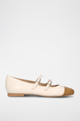 Babies en cuir - Beige