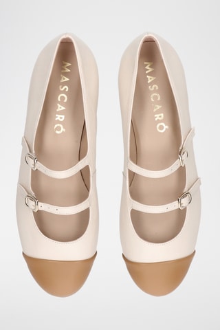 Babies en cuir - Beige