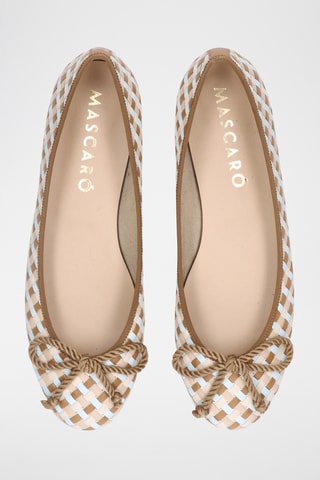 Ballerines en cuir - Beige