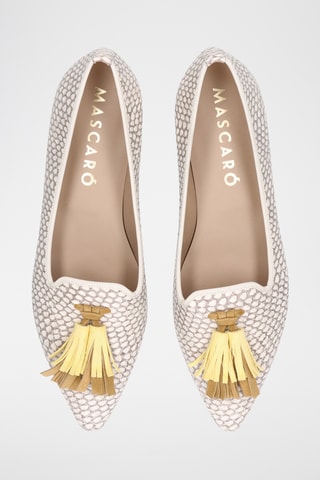 Slippers en cuir - Beige
