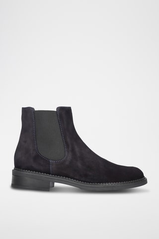 Bottines Chelsea en cuir - Noir