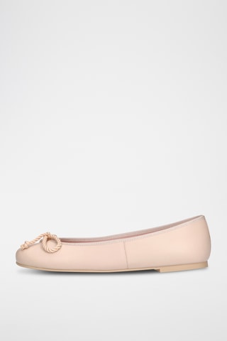 Ballerines en cuir - Beige