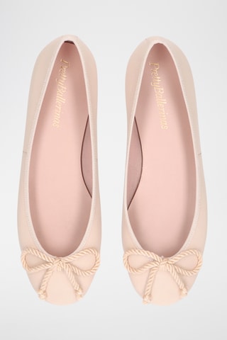 Ballerines en cuir - Beige