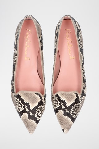 Slippers en cuir - Beige