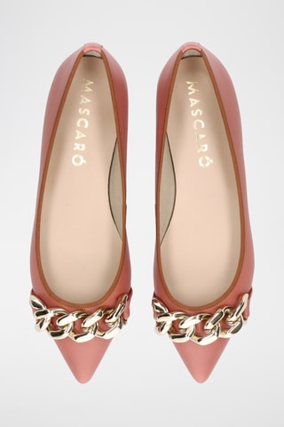 Ballerines en cuir - Rose