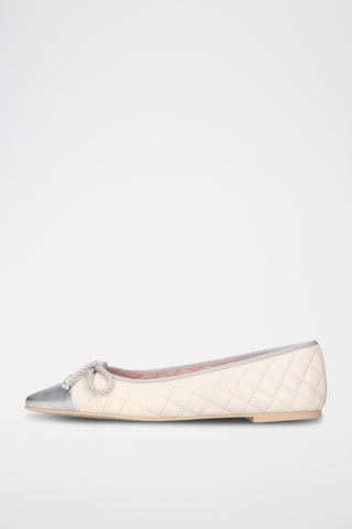 Ballerines en cuir - Blanc