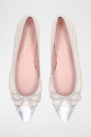 Ballerines en cuir - Blanc