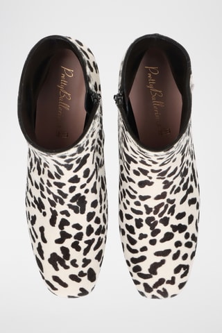 Bottines en cuir - Blanc