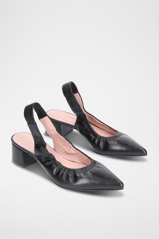 Escarpins en cuir - Noir