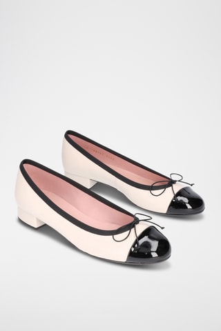 Ballerines en cuir - Blanc