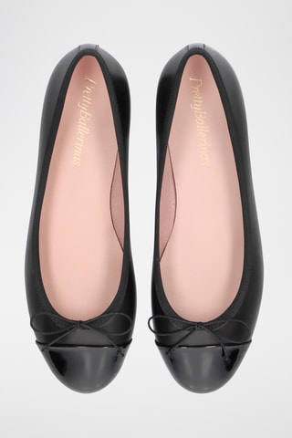 Ballerines en cuir - Noir