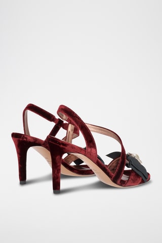 Sandales à talons - Bordeaux