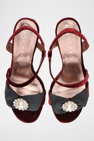 Sandales à talons - Bordeaux