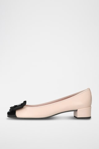 Ballerines en cuir - Beige