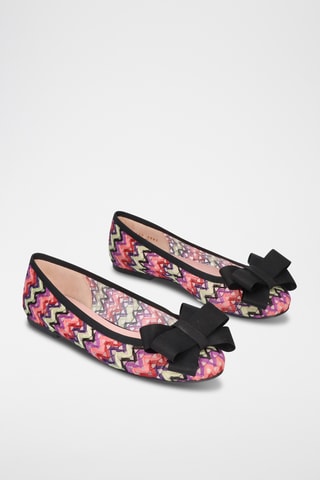 Ballerines - Rose et noir