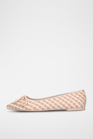 Ballerines en cuir - Beige
