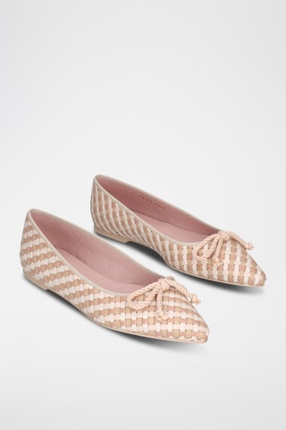 Ballerines en cuir - Beige