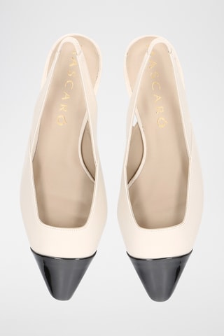 Escarpins en cuir - Beige